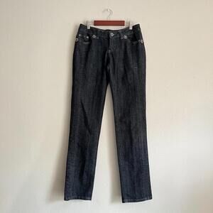 ✨SOLD✨ Boom Boom Jeans Black Denim Straight Leg Jeans